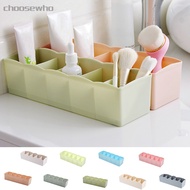 Plastic Organizer Tie Bra Socks Drawer Cosmetic Container Multipurpose Divider Storage Boxes（C0D）
