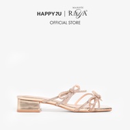 HAPPY2U Phoenix Ribbon Glitter Sandals