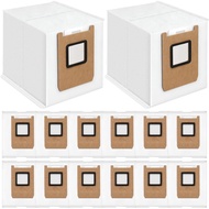 14 Pack E25 E28 Dust Bags Compatible with Eufy E25 Omni /E28 Omni Robot Vacuum, 3L Large Capacity, L