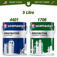 5L SEAMASTER PAINT Protective Primer Coating Lacquer Nitrocellulose Lacquer Enamel 1706 4401