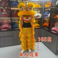 Lion Dance Head 40cm Lion Dance Props Winkable with Grab Hand Lion Head Lion Dance Adult South Lion 