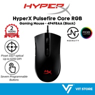 HyperX Pulsefire Core Mouse 4P4F8AA RGB Berwayar Gaming Hitam | 7 Butang Untuk Komputer PC Desktop L
