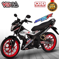 Decal Sonic 150r Full Body Stiker Sonic 150r Full Body Striping Honda Sonic 150r Road Race Striping 