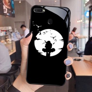 NC-98 U-Uchiha Itachis Kaca Glass Case For OPPO A7 A12 A12S A11K A5S F9 F7 F5 Realme 2 Pro