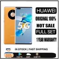 New Huawei Mate 40 Pro 5G Mobile Phone 8GB RAM 128GB ROM Kirin 9000 6.76" 90Hz 50MP Rear Triple Camera Android 10