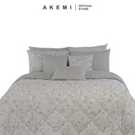 AKEMI Cotton Essentials Enclave Joy Comforter Set | 100% Cotton 650 TC (Super Single/ Queen/ King)