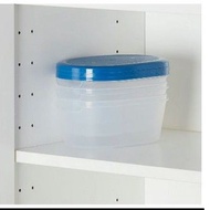 IKEA.A Jamka Food Container 3 Microwave safe