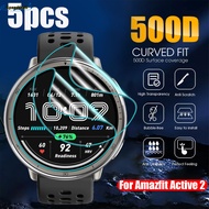 Bubble-Free Screen Protector for Amazfit Active 2 Anti-scratch Hydrogel Protective Films Amazfit Act