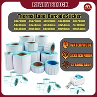 Thermal Sticker 16 Various Size Thermal Paper Barcode Label Sticker Price Label Product Label Sticke