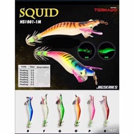 Umpan Mancing Pancing Cumi Squid Jig Tornado Fiber HS 1001 M MURAH BERKUALITAS