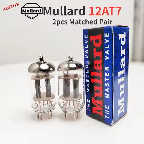 AogutxMullard 12AT7 ECC81 Vacuum Tube Upgrade B739 6201 6J8P 6SJ7 EF86 HIFI Audio Valve Electron Tub