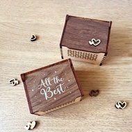 客製化 木製音樂盒 求婚 生日 謝師宴 情侶禮物