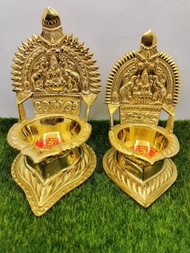 Brass Kamatchi Amman Vilakku/Poojai Lamp