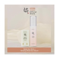 [SET Double  block UV I ] Beauty of Joseon Matte Sun Stick : Mugwort + Camelia SPF50+ PA++++ 18 g + 