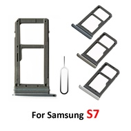For Samsung Galaxy S7 G930 G930F G930FD G930A G930P G930V Original Phone Housing New SIM Card Adapte