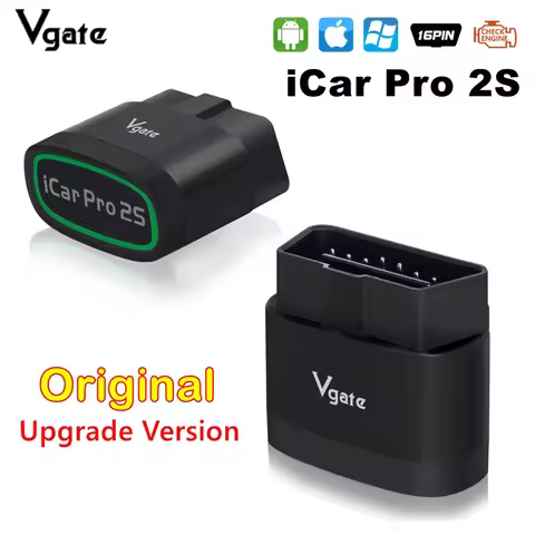 New Vgate ICar Pro 2S ELM327 Bluetooth for Android/IOS/PC OBD2 Car Diagnostic Tool ELM327 V2.3 Upgra