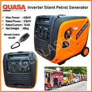Quasa 4kW / 7.5hp Inverter Silent Petrol Generator BIG-E5000 With Remote Key Start and Coil Start
