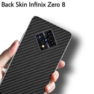 ^ Skin Carbon INFINIX ZERO 8 - Back Skin Handphone Protector Garskin