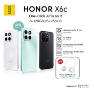 HONOR X6C [6+128GB | 6+256GB]*แถมฟรีพัดลมห้อยคอ เครื่องศูนย์แท้ รับประกันศูนย์ไทย 1 ปี