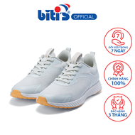 Giày Thể Thao Bitis Hunter Nữ Jogging Màu Kem HSW012300KEM