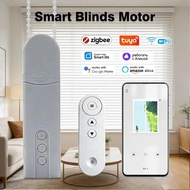 Tuya Wifi Automatic Electric Roller Shutter Zigbee Smart Blind Motor App Control Curtain Driver with