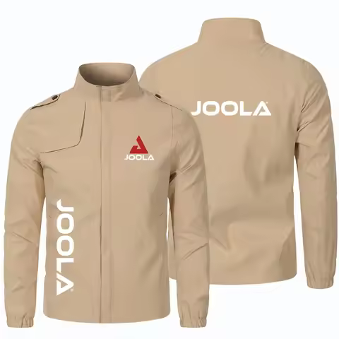 JOOLA retro workwear men's stand up collar jacket loose casual versatile trendy brand spring and aut