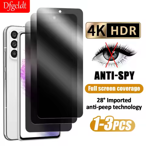 1-3PCS Privacy Screen Protector For Samsung Galaxy Note 10 S10 Lite A90 A70 A30 A20 A20S A30S M31S M