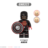 Đồ Chơi Khối Xây Dựng Lắp Ráp Siêu Anh Hùng Winter Soldier Ghost Rider Cho Trẻ Em Từ 5 Tuổi Trở Lên