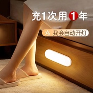 Human Body Sensor Light Bar led Night Light Wireless Charging Smart Entry Door Cabinet Bedroom Wardr