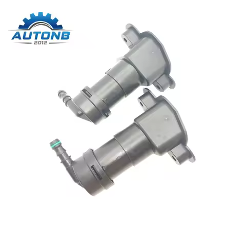 ZOOMKEY Fit for Headlight Washer Jet Sprayer Nozzle LH+R Pair Fit for Audi A4 B7 2007-2009 8E0 955 1