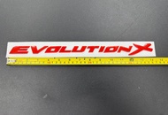 MITSUBISHI LANCER INSPIRA EVOLUTION X EMBLEM LOGO