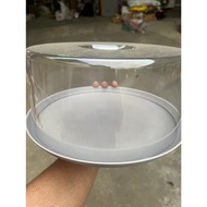 4 Pound ceramic cake Box 12-Inch Plate Light Purple Sandblasted Color tray Width 30.5x14.7 Inside 27