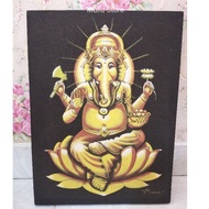 Ganesha painting/ganesha art | Canvas Canvas