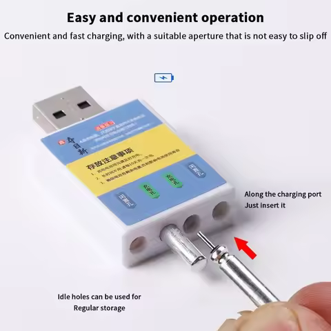 CR425 Float Rechargeable Battery CR425 USB Charger Charge Accessories Fishing Swimsuit Fishing Alarm