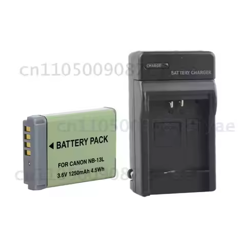 NB-13L Battery Charger for Canon G7X Mark II III G5X G9X SX620 SX720 SX730 SX740 HS Camera