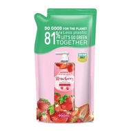 WATSONS STRAWBERRY CREAM BODY WASH REFILL 900ml