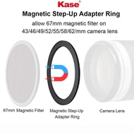 Kase Magnetic Filter Step-Up Adapter Ring for 67mm Wolverine Magnetic Filters 43/46/49/52/55/58/62mm