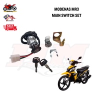 MODENAS KRISS MR3 MAIN SWITCH KUNCI SET DEPAN BELAKANG SUIS COMPLETE