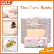 Cute Thick Pink Panda Bamboo Tissue Bamboo Tissue/ Bamboo Travel Tissue/ Premium Bamboo Tissue Eco-F
