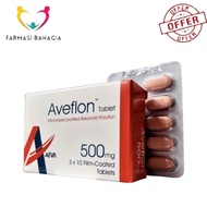 [ Exp 6/2025 ] AVEFLON TABLET 500MG 10'S / 30'S (HEMORRHOID / BUASIR / VARICOSE VEINS)