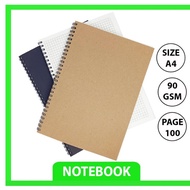A4 NOTEBOOK PAPER / A4 NOTEBOOK / A4 JOURNAL / NOTEBOOK