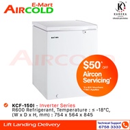 Kadeka Single Door Chest Freezer 150L KCF-150I
