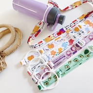 NEW The Water Bottle Strap Is Super Cute. Straps Come In Many Designs Decorated Up To 58 Cm Long.