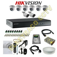 Cctv Complete Package 8-CAMERA HIKVISION 2mp