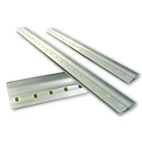 1M(50cmx2pcs) Handle Silk Screen Printing Aluminum Alloy Squeegee DIY