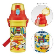 日本 Skater - 多米卡 - Tomica - 日本製 銀離子抗菌直飲水樽連掛帶 (480ml) [平行進口]