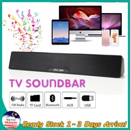 【Free Gift】Home Theatre Soundbar Wireless Bluetooth 5.0 Sound Bar HIFI Bluetooth Speaker System TV S