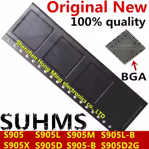 (1piece) 100% New S905 S905X S905L S905-B S905D S905L-B S905D2G S905M BGA Chipset