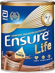 Abbott Ensure Life Nutrition Powder, Chocolate, 850 g