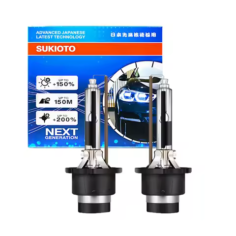 GENUINE SUKIOTO JAPAN D2R 55W D4R Car HID Xenon Headlight Replacement Bulbs 4300K 6000K 8000K 35W D2